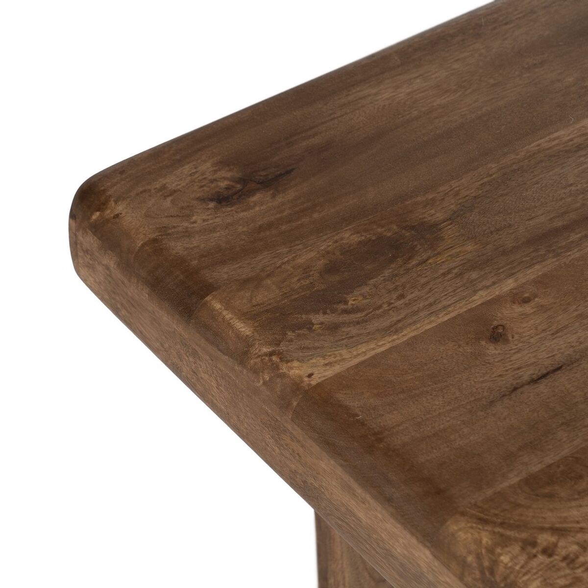 Soffbord Brun Mangoträ 140 x 70 x 45 cm - 3
