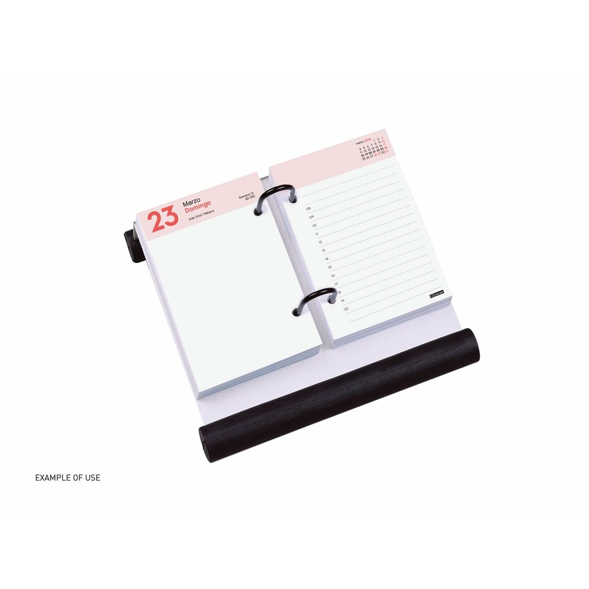 Skrivbordskalender Finocam 8,5 x 12 cm 2025 - 7