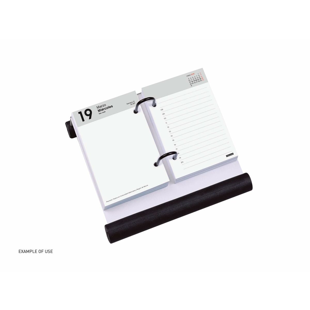 Skrivbordskalender Finocam 8,5 x 12 cm 2025 - 6