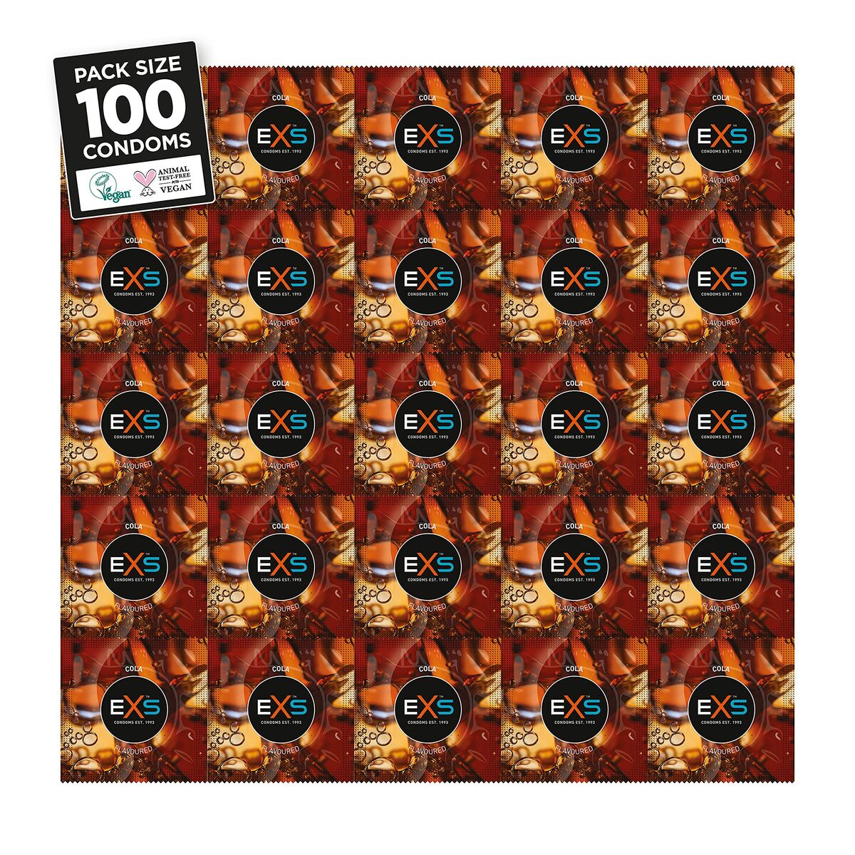 Kondomer EXS Svans 100 antal - 2