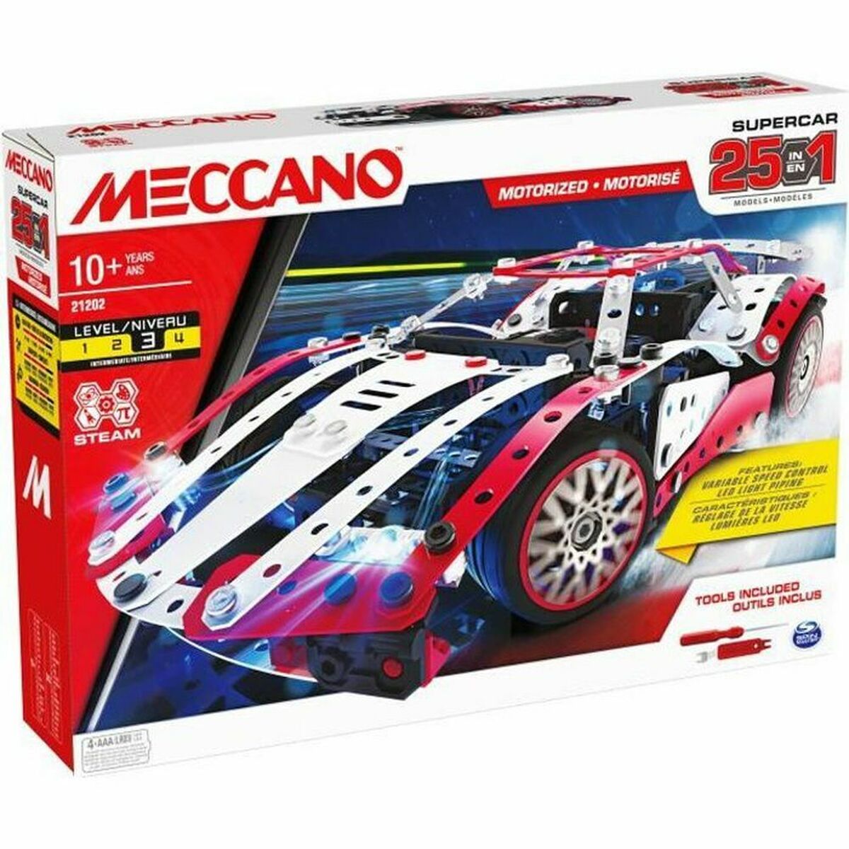 Playset Meccano Supercar 347 Delar - 5