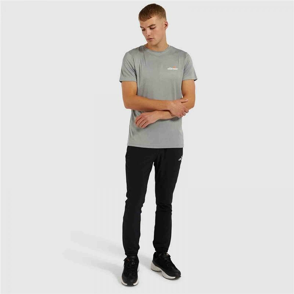 T-shirt med kortärm Herr Ellesse Malbe  Grå - 3