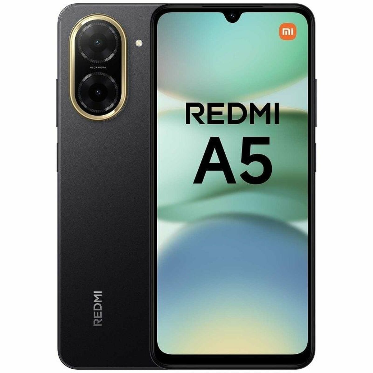 Smartphone Xiaomi Redmi A5 Octa Core 4 GB RAM 128 GB Svart