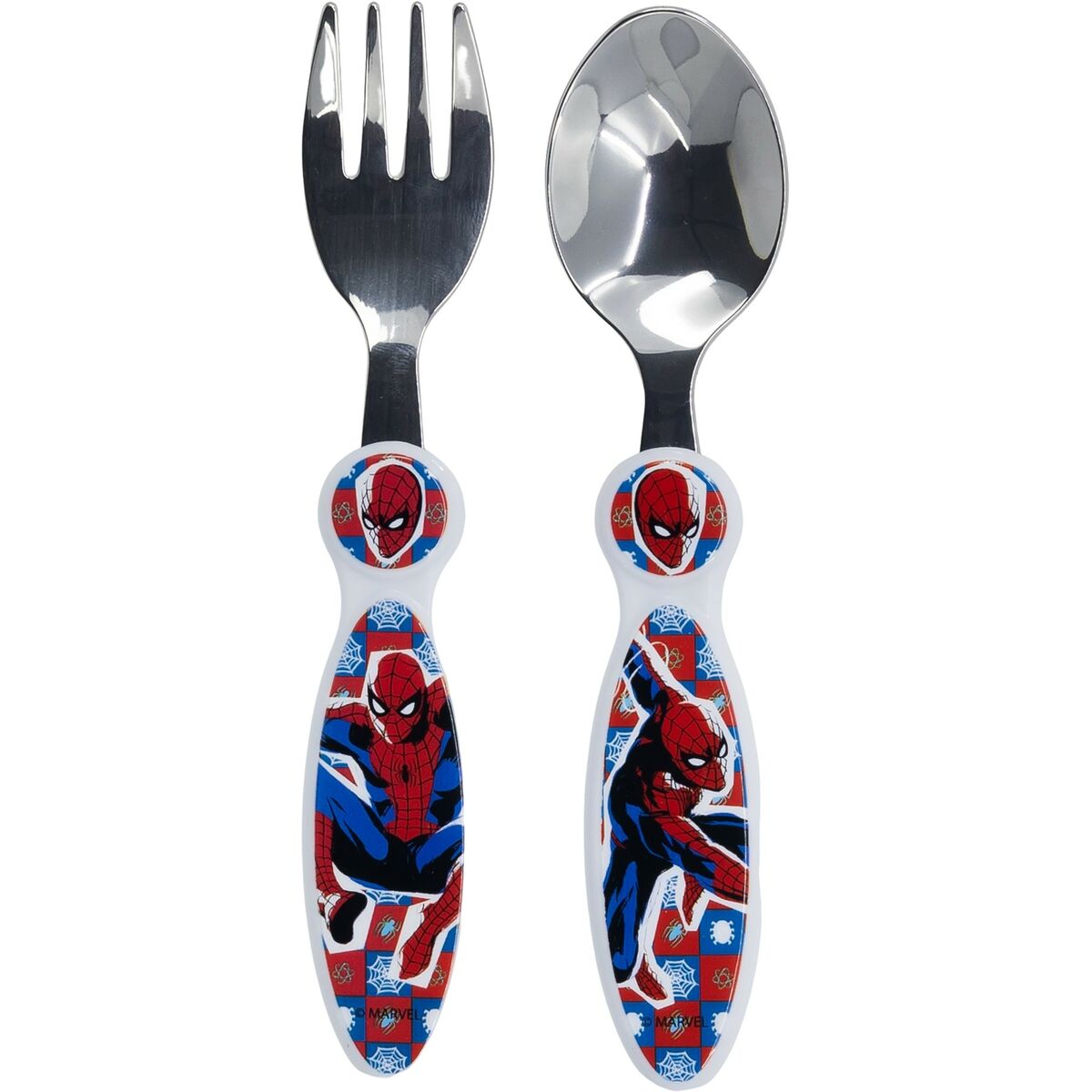 Bestick-set Spider-Man CZ11342 Rostfritt stål Multicolour 2 Delar - 2