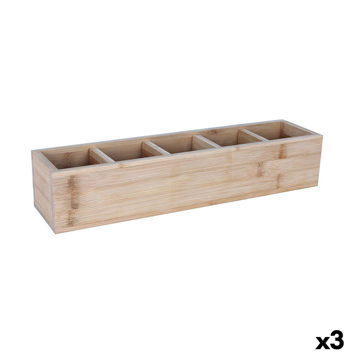 Besticks-sortering Viejo Valle Bambu 39 x 10 x 8 cm (3 antal)