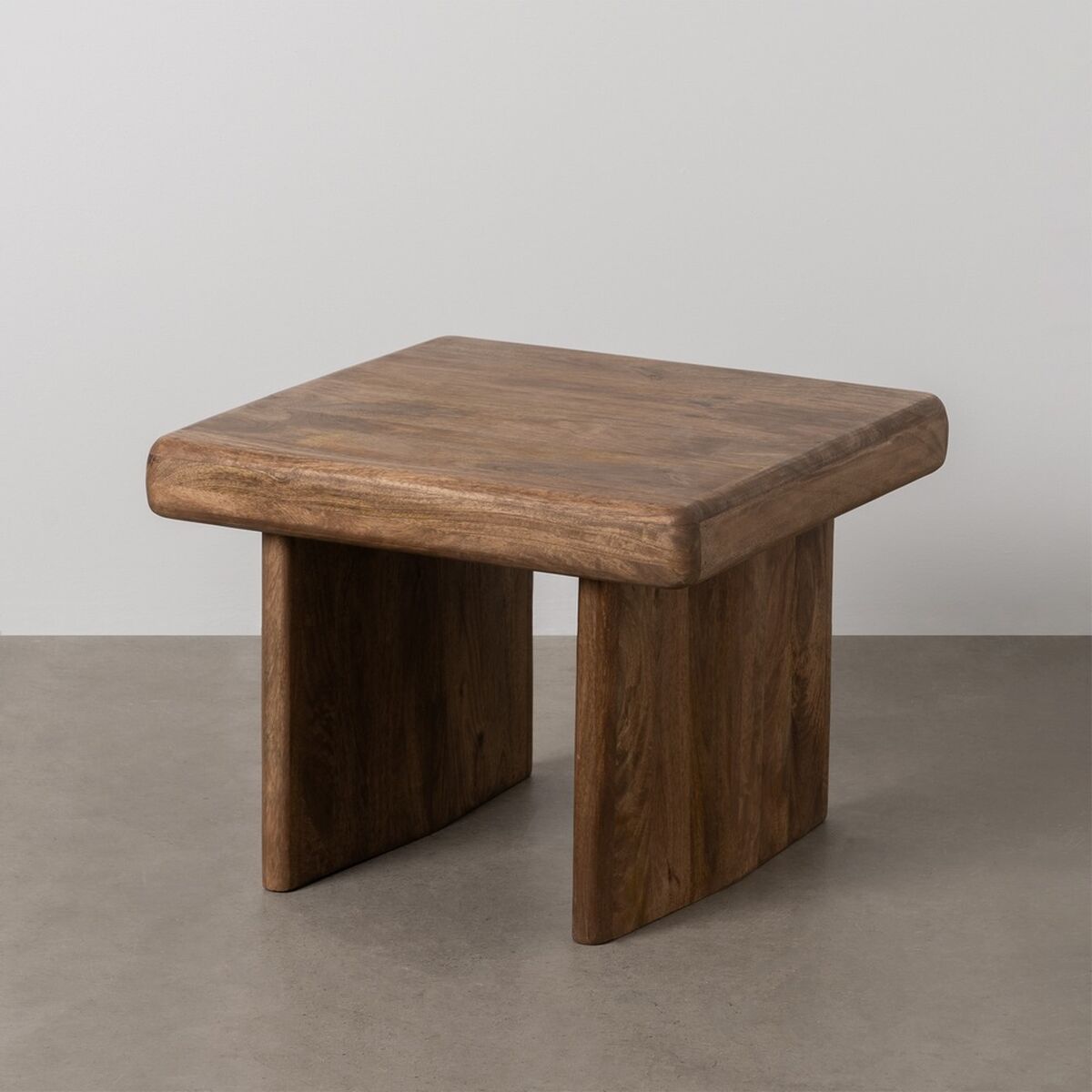 Soffbord Brun Mangoträ 60 x 60 x 45 cm - 2