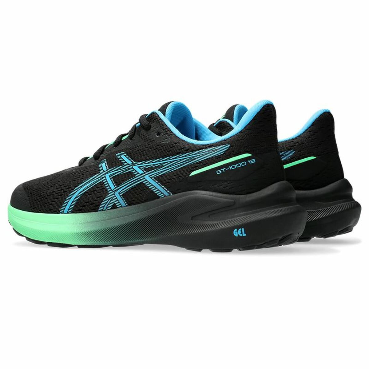 Sportskor för barn Asics GT-1000 13 GS Svart - 6