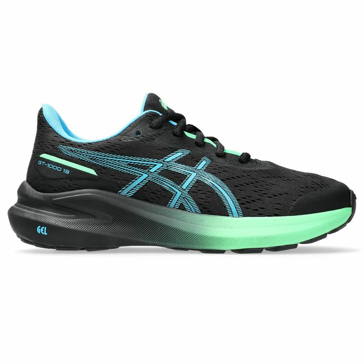 Sportskor för barn Asics GT-1000 13 GS Svart