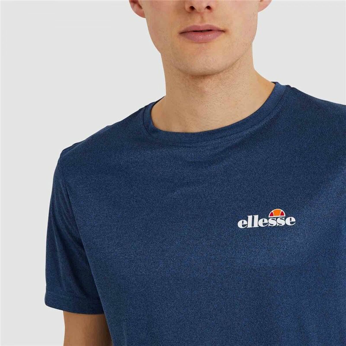 Sporttröja med ärmar Ellesse Malbe  Blå - 4