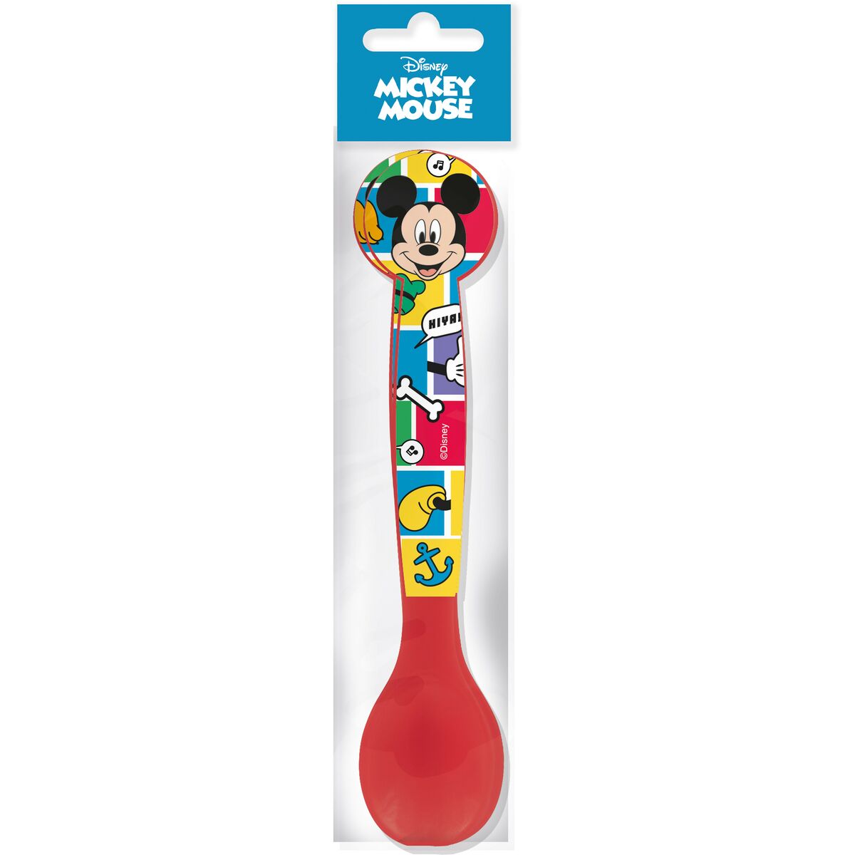 Bestick-set Mickey Mouse CZ11400 Multicolour Plast 2 Delar