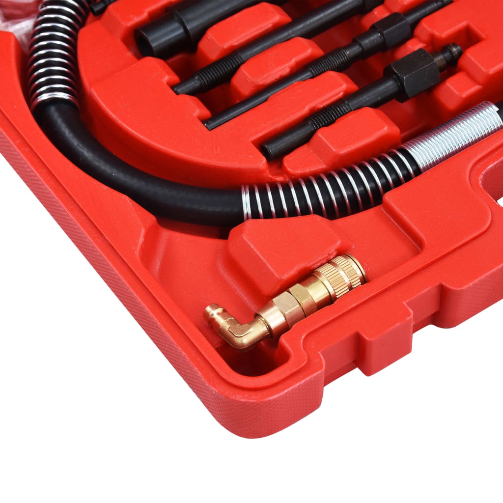 vidaXL Kompressionstest kit för dieselmotor 12 delar - 6
