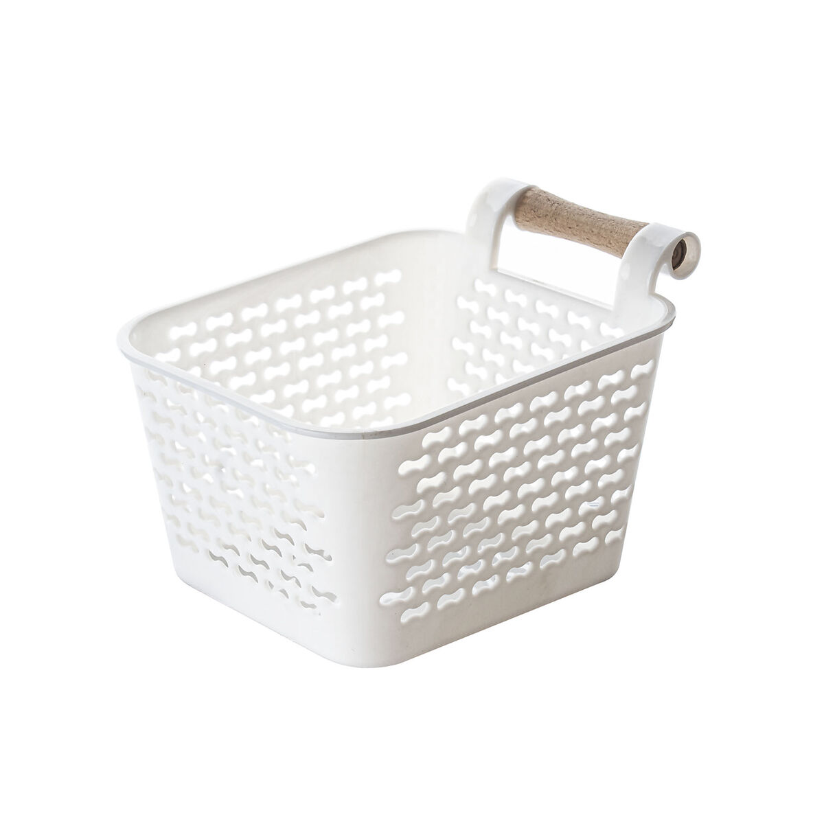Multifunktionell korg Confortime Plast Med handtag Trä 13 x 11 x 8 cm (36 antal) - 3