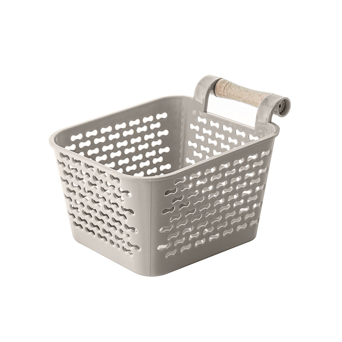 Multifunktionell korg Confortime Plast Med handtag Trä 13 x 11 x 8 cm (36 antal) - 7