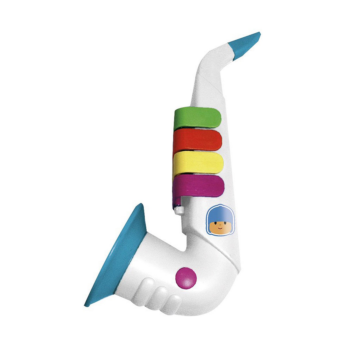 Saxofon med 4 toner Pocoyo   Med fodral Musikalisk Leksak - 2