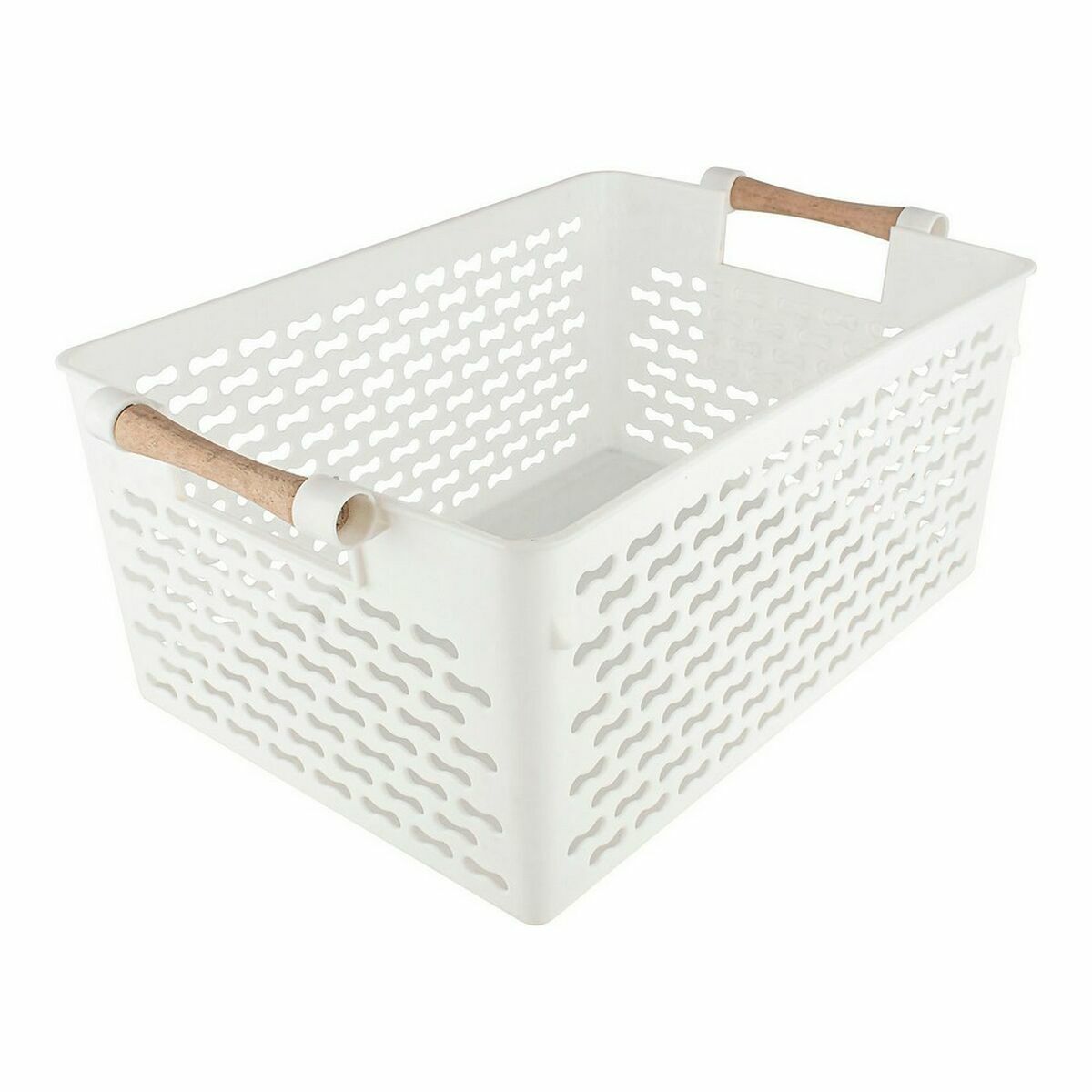 Multifunktionell korg Confortime Trä 37 x 23 x 15 cm (18 antal) - 3