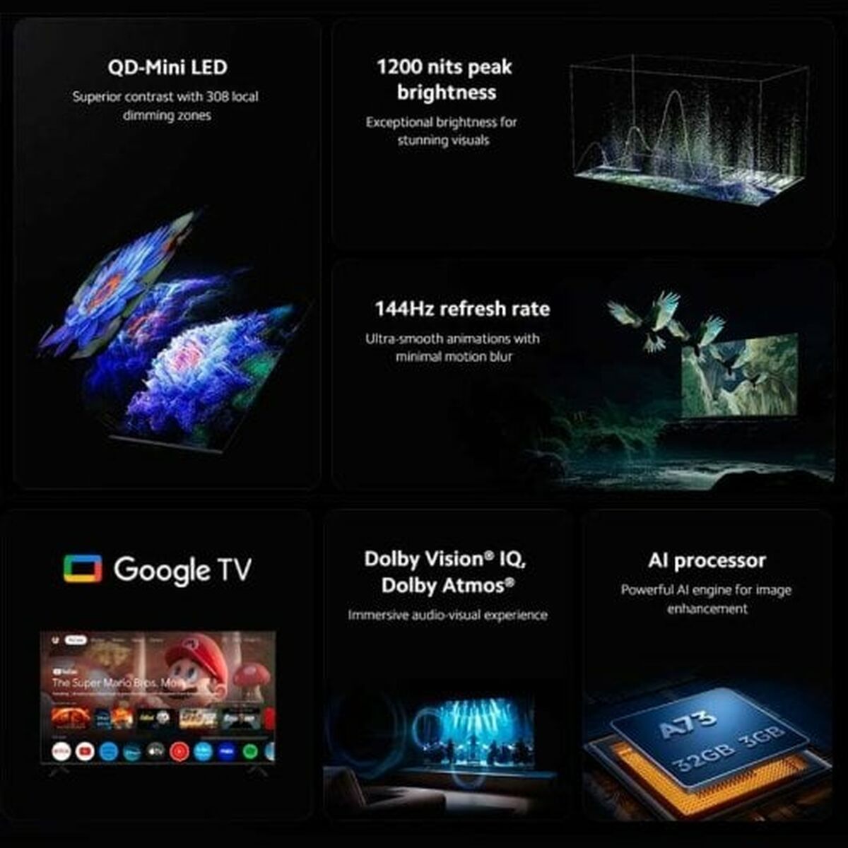 Smart TV Xiaomi 4K Ultra HD 55" - 7