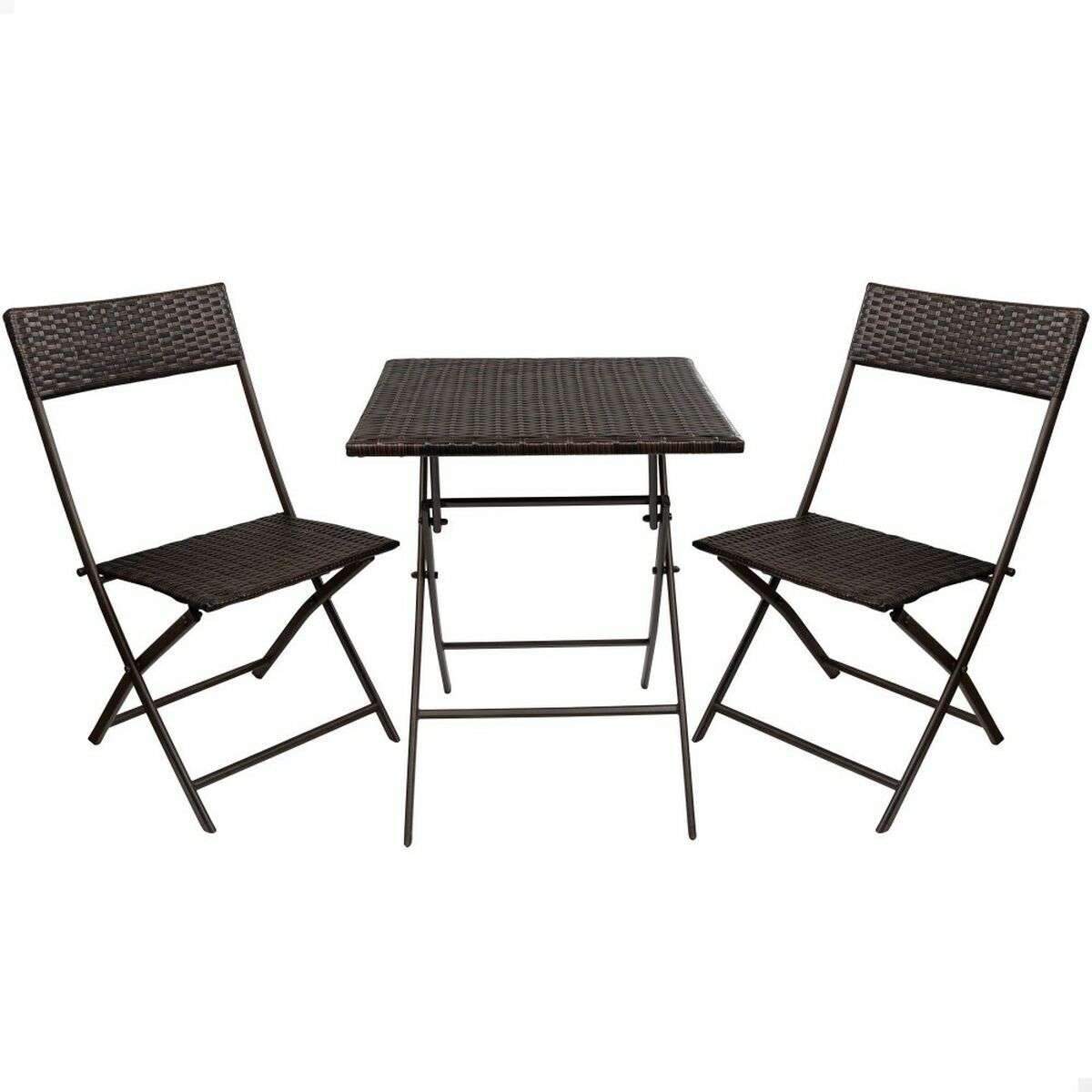 Bordsgrupp med 2 stolar Aktive Fyrkantig 60 x 72 cm