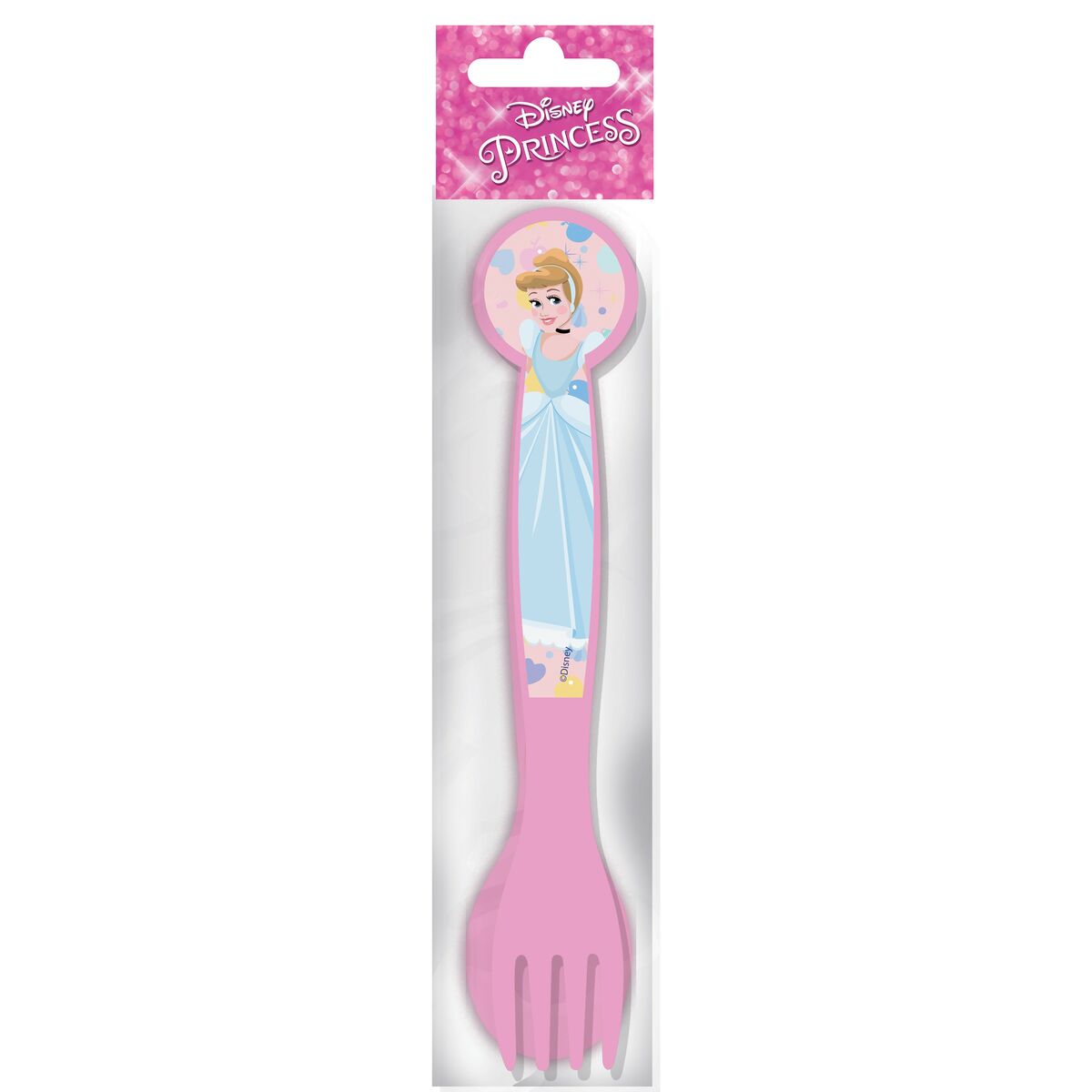 Bestick-set Disney Princess CZ11398 Rosa Plast 2 Delar
