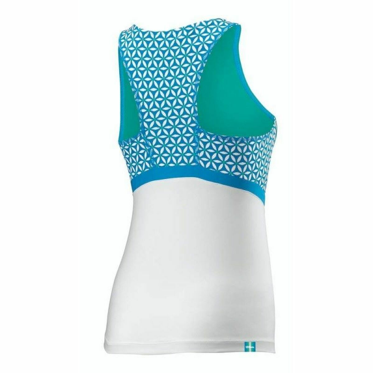 Tanktop, Dam Wilson Glamour Grön Vändbar Tennis Blå - 6