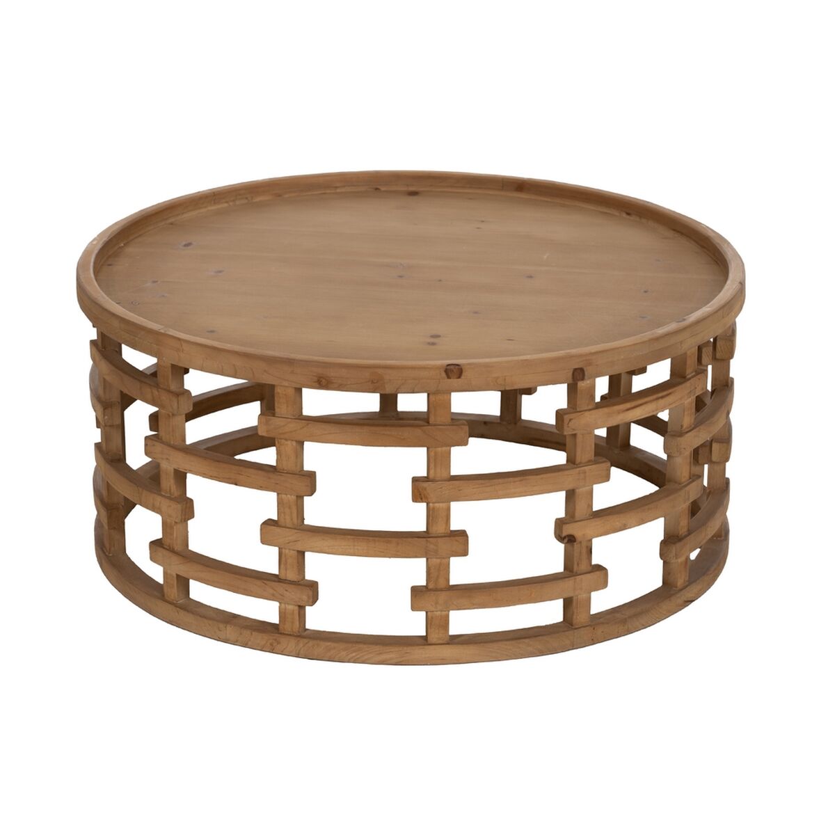 Soffbord Naturell 80 x 80 x 36 cm