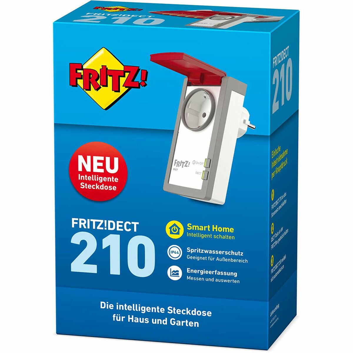 Smartkontakt OR: Intelligent Kontakt Fritz! 20002757 230 V 15 A - 3