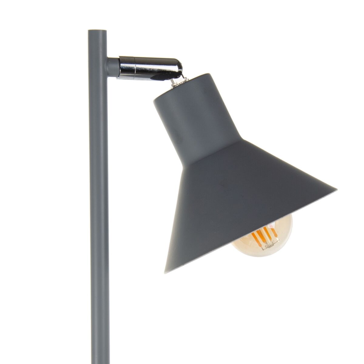 Golvlampa 15,5 x 15,5 x 143 cm Grå Metall - 2