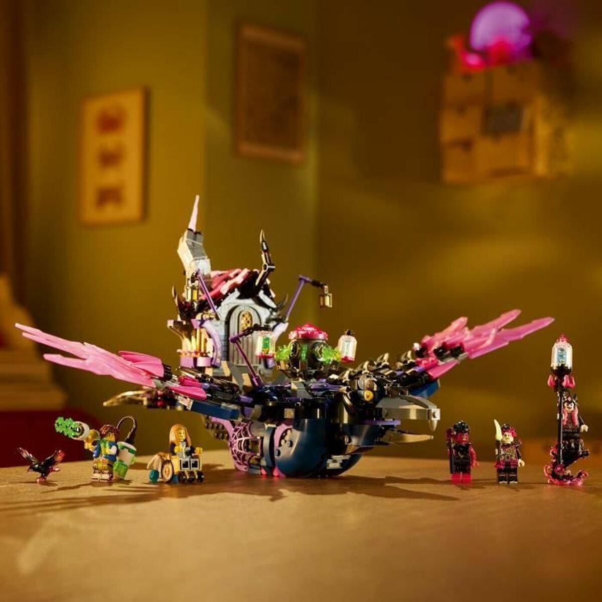 Byggsats Lego Nightmare Witch's Midnight Raven Multicolour - 4