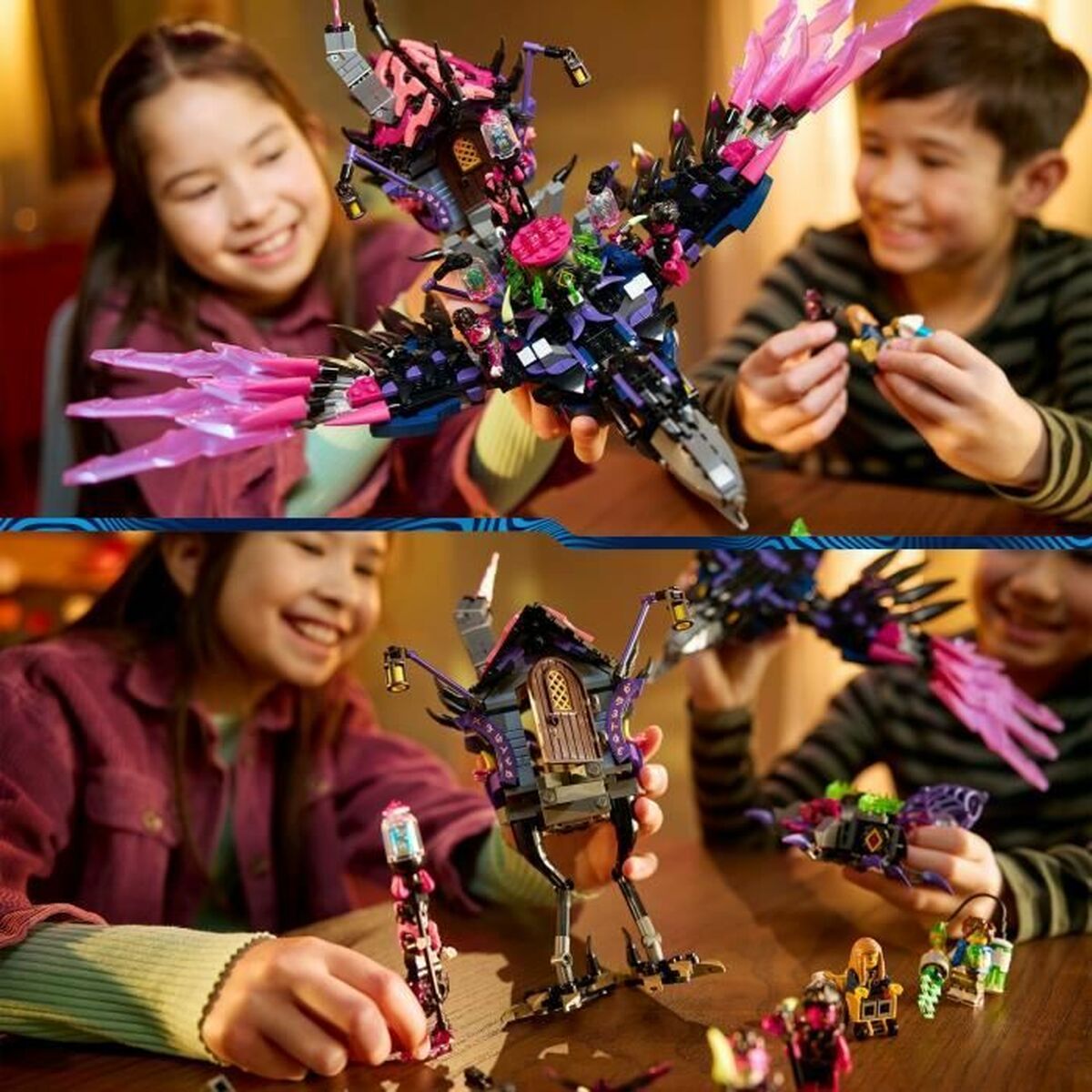 Byggsats Lego Nightmare Witch's Midnight Raven Multicolour - 5