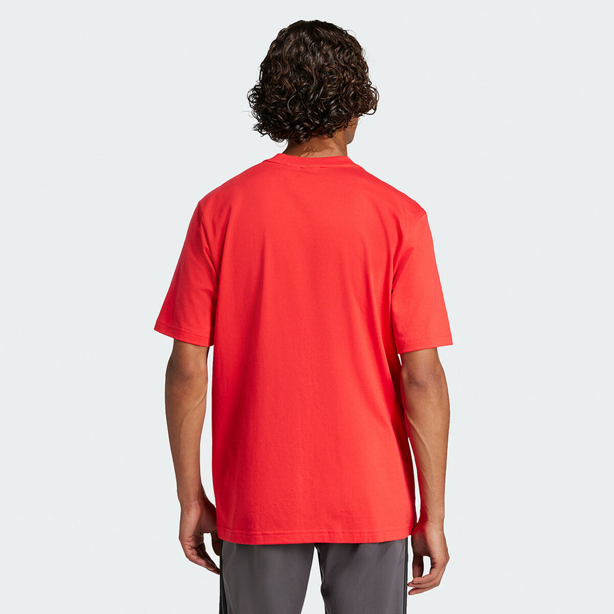 T-shirt med kortärm Herr Adidas M LIN SJ T JE8994 Röd - 3