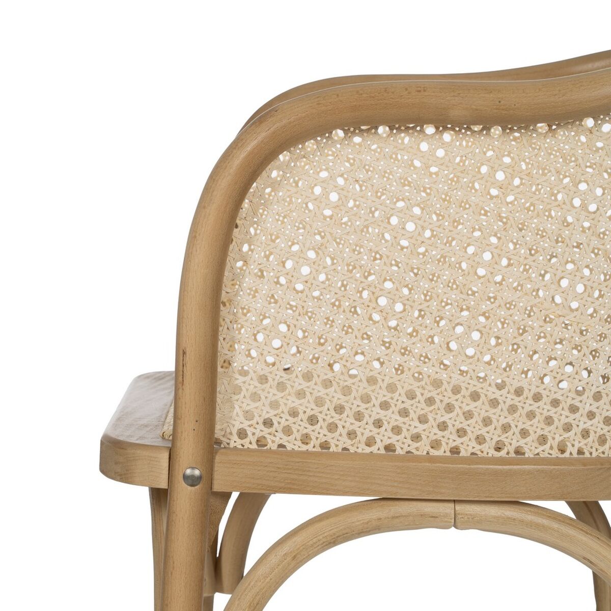 Matsalsstol Naturell Trä Rattan 56 X 58 X 77 CM - 7