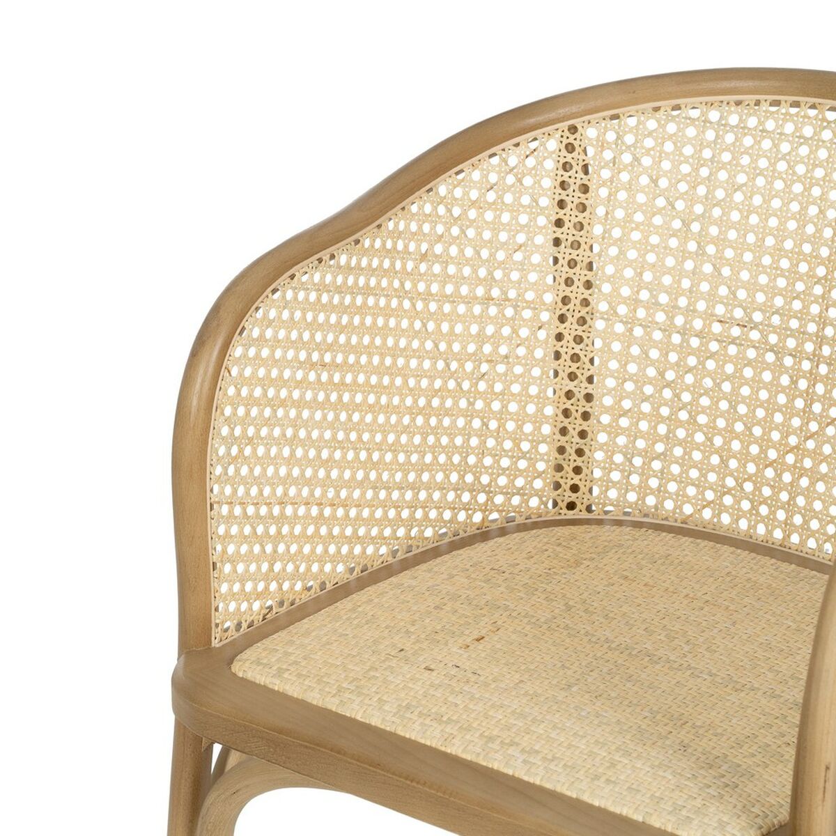 Matsalsstol Naturell Trä Rattan 56 X 58 X 77 CM - 6