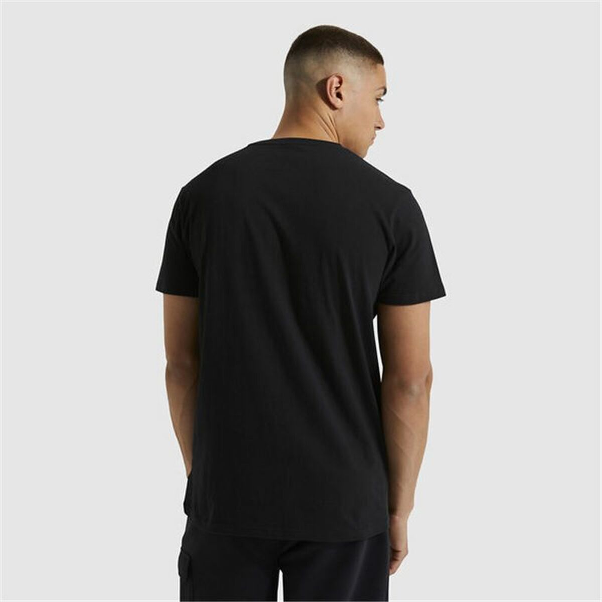 T-shirt med kortärm Herr Ellesse Chamuel Svart - 3