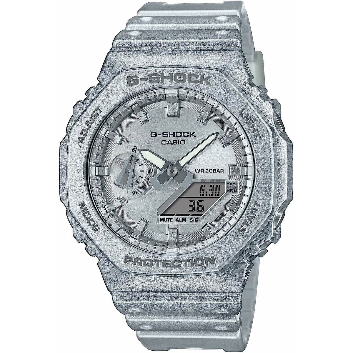 Herrklocka Casio GA-2100FF-8AER Silvrig - 3