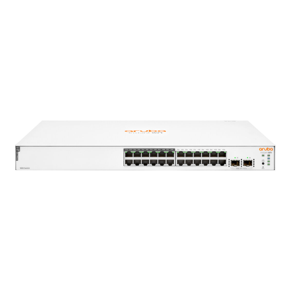 Switch HPE Aruba Instant On 1830 24G 12p Class4 PoE 2SFP 195W - 2