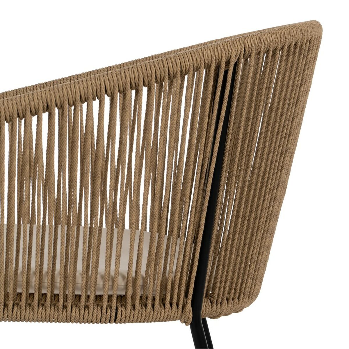 Matsalsstol Svart Naturell Stål 55 X 54 X 79 CM - 7