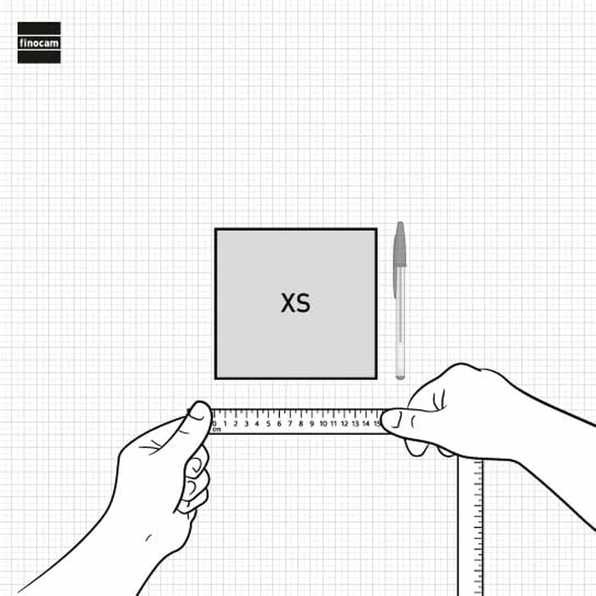 Skrivbordskalender Finocam Papper 14 x 15 cm 2025 - 5