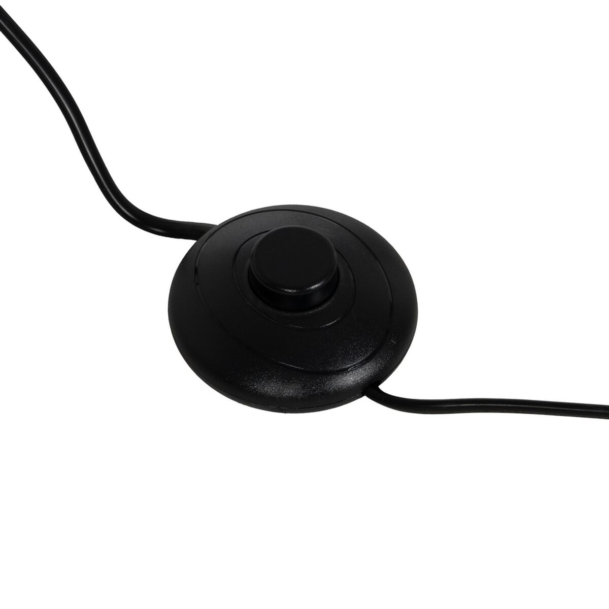 Golvlampa Vit Svart Gyllene Järn Tyg 40 W 28 x 28 x 157 cm - 8