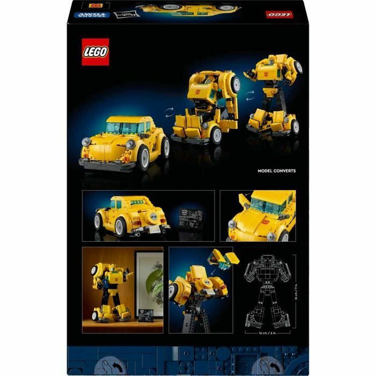 Byggsats Lego 10338 Transformers Bumblebee Multicolour - 6