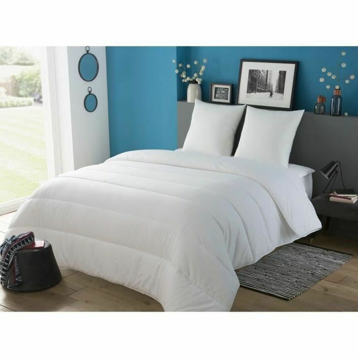 Set med 2 kuddar DODO Vit 60 x 60 cm (2 antal) - 4