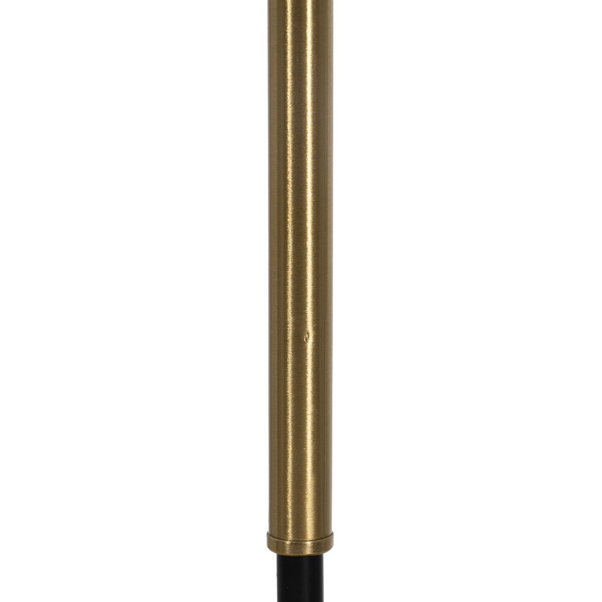 Bordslampa Vit Svart Gyllene Järn Tyg 40 W 25 x 25 x 74 cm - 5