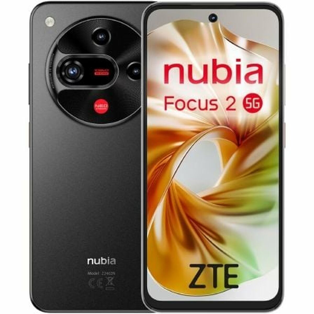 Smartphone ZTE Nubia Focus 2 Octa Core 8 GB RAM 256 GB Svart 6,7"