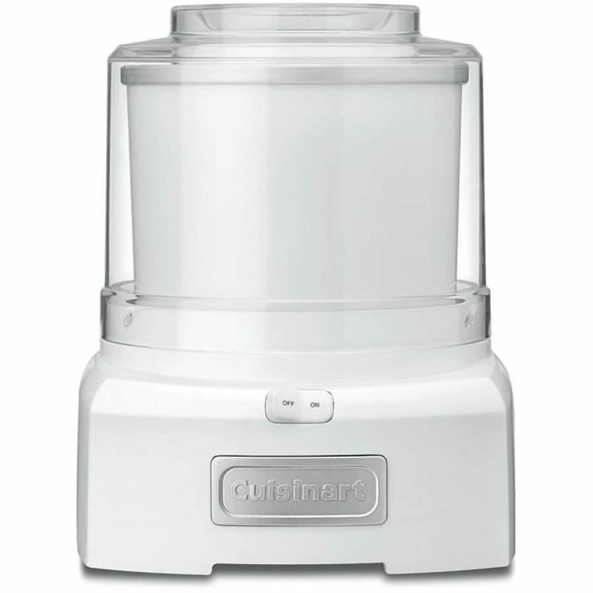 Glassmaskin Cuisinart ICE21E Vit Plast 1,4 L
