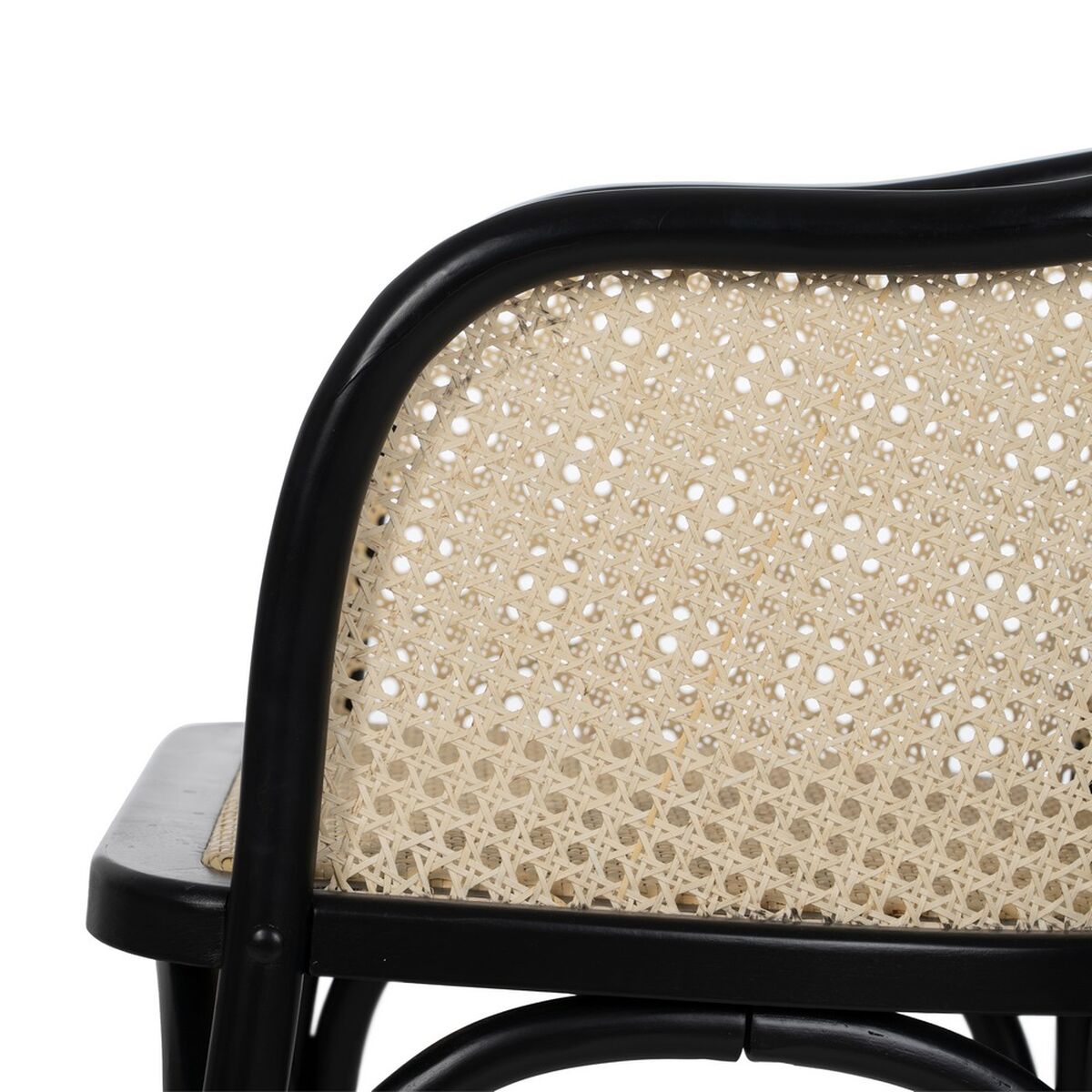 Matsalsstol Svart Naturell 56 X 58 X 77 CM - 7