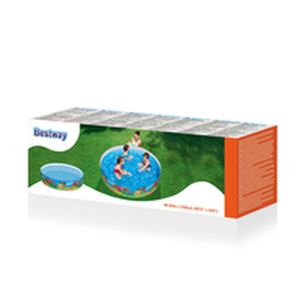Bestway Trädgårdspool i hård PVC för barn Marina 183x38 cm +2 år 55030 - 5