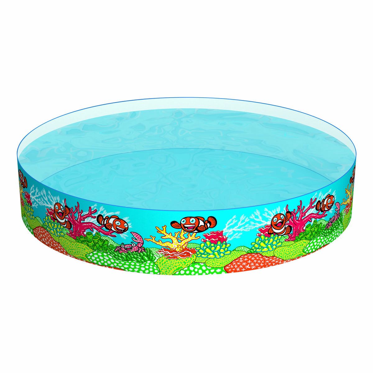 Bestway Trädgårdspool i hård PVC för barn Marina 183x38 cm +2 år 55030 - 6