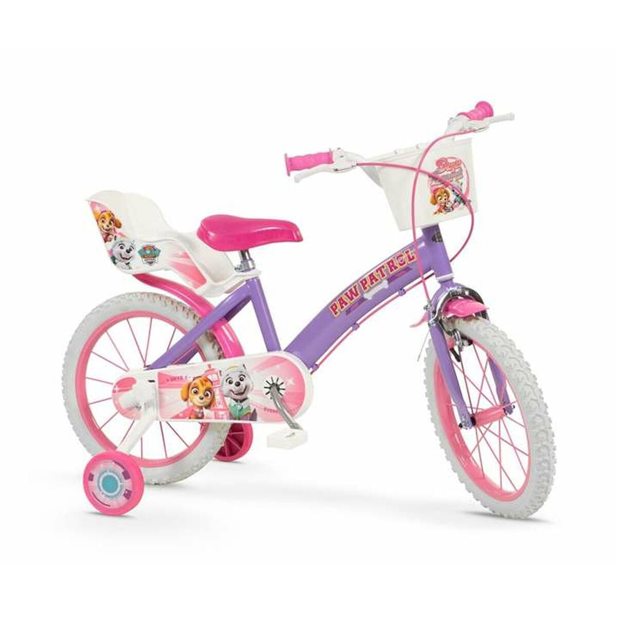 Barncykel The Paw Patrol Rosa 16"