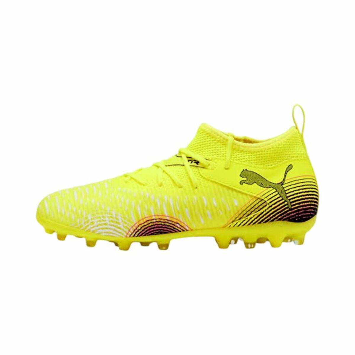 Fotbollsskor för barn Puma Future 8 Match Mg Gul