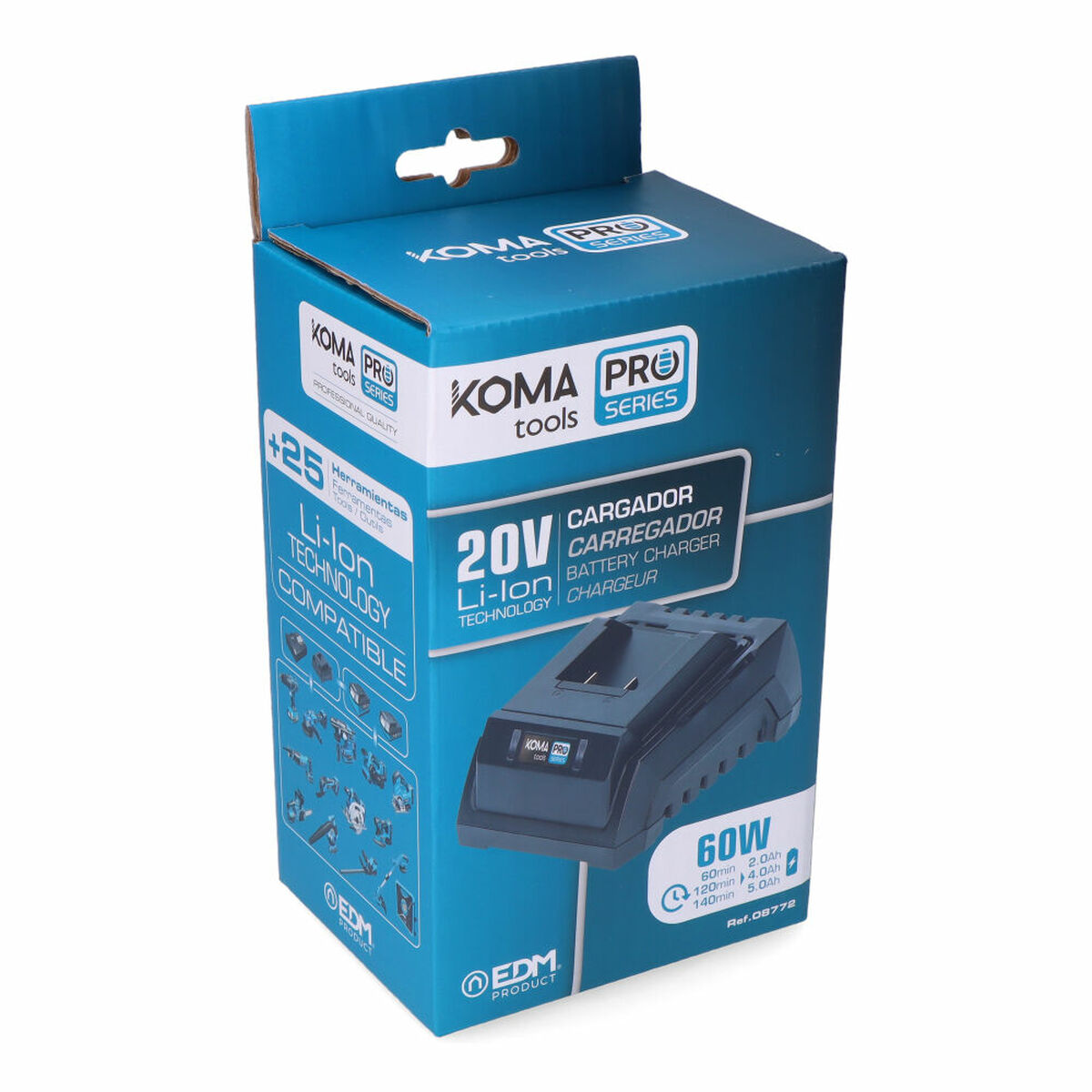 Batteriladdare Koma Tools tools pro series 60 W - 6