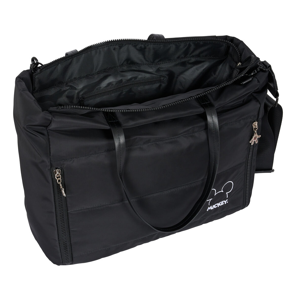 Väska Mickey Mouse Clubhouse Teen Mood Svart 40 x 31 x 17 cm Vadderad - 4