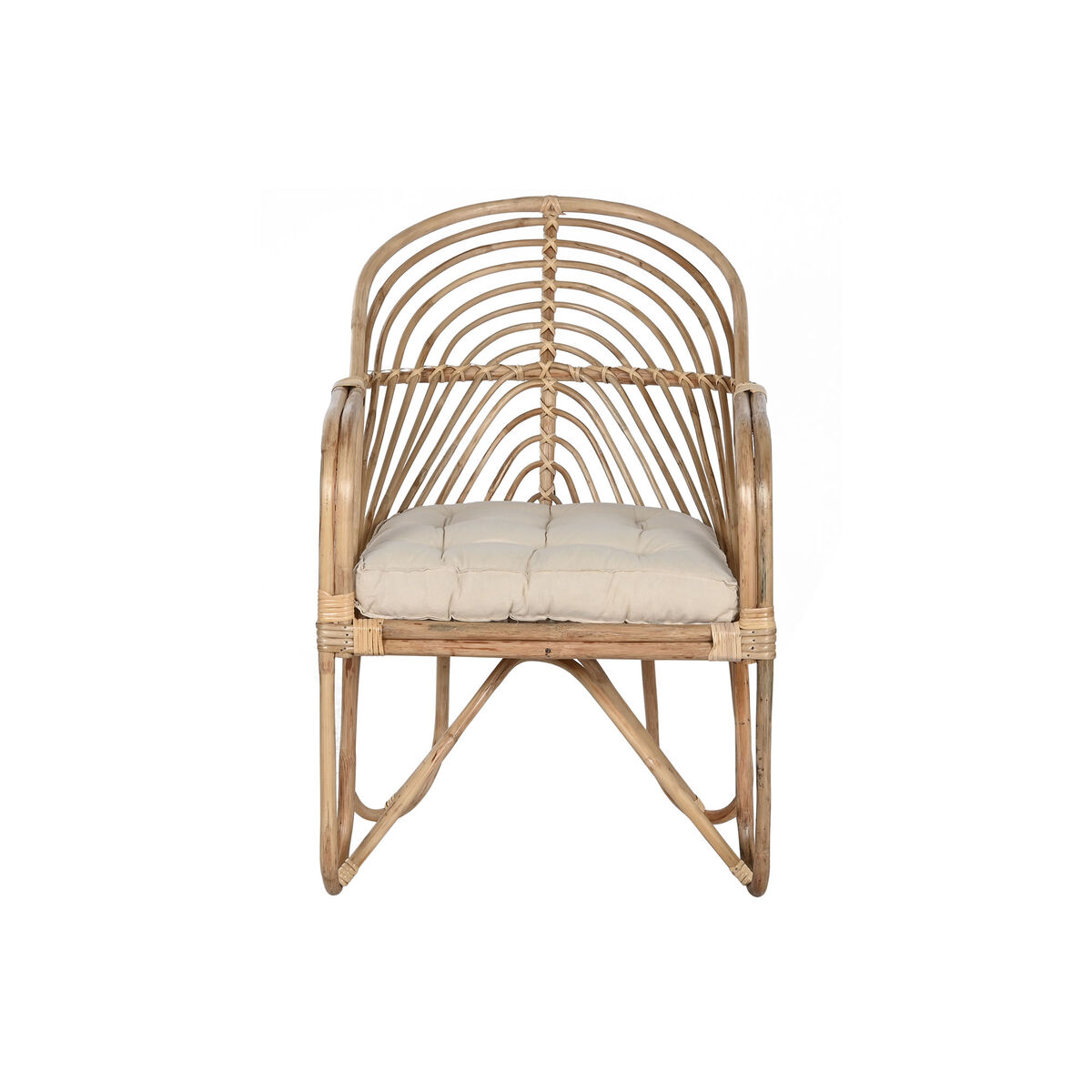 Kerti szék Home ESPRIT Bambu Rattan 58 x 61 x 87 cm - 5